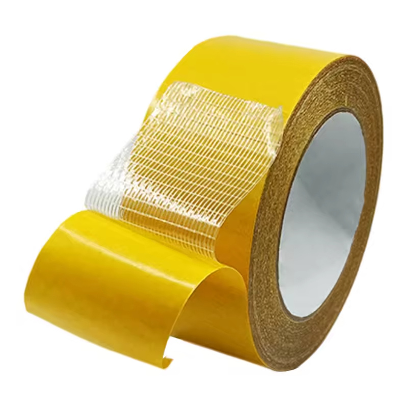 Cinta doble faz de tela (cloth) hot-melt – 48mm×25m (DCHS200)